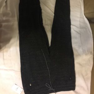 Men’s black joggers